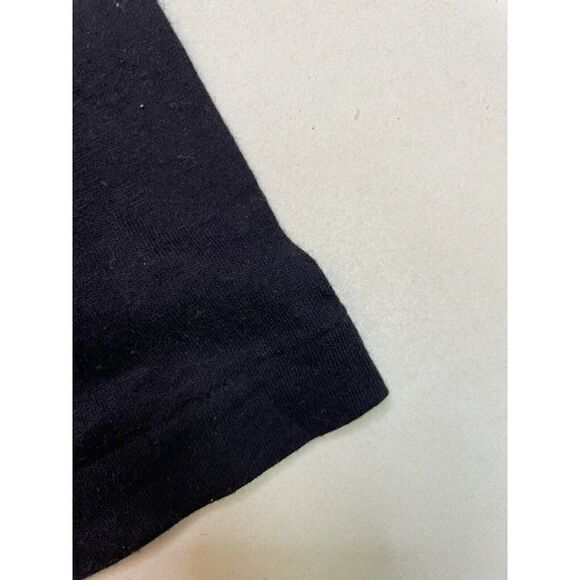 VINTAGE Anchor Graphic T-shirt Men Large Black 80s 90s Single Stitch - Picture 3 of 7